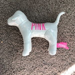 Silver/Pink PINK Dog